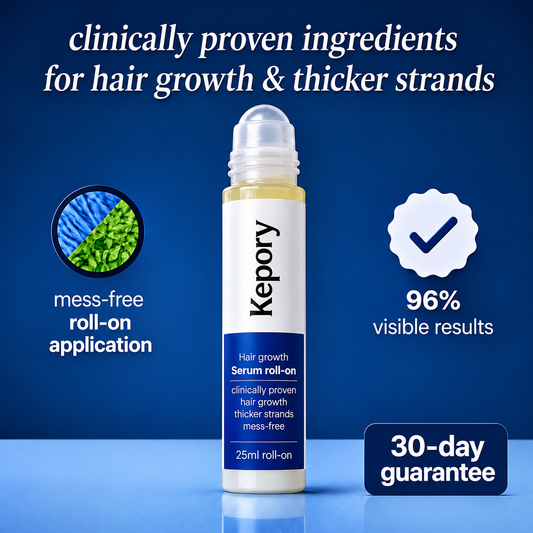 Kepory - unisex hair growth roll on serum