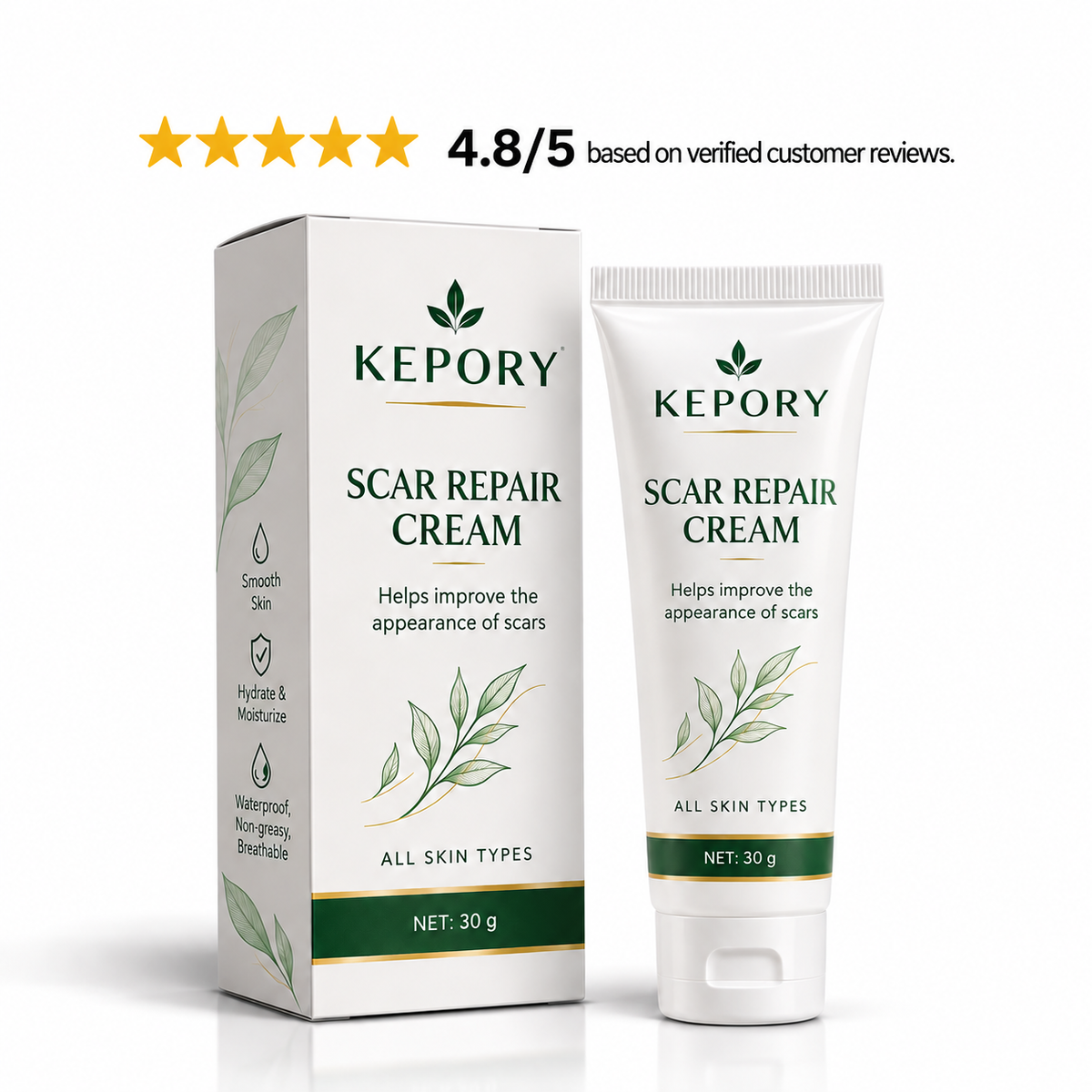 Kepory -Scar Removal Cream